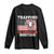 Trapping American Heritage Long Sleeve Shirt Patriotic Trap Hunting Trapper TS02 Black Print Your Wear