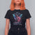 Fairy Skeleton T Shirt For Women In My Next Life I Want To Be The Karma Colorful Rose Angel Skull TS02 Black Printyourwear