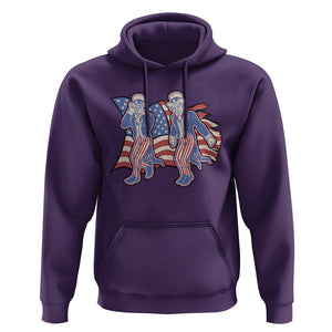 Funny Griddy Dance Uncle Sam Hoodie 4th of July Independence Day TS02 Purple Print Your Wear