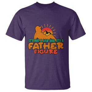 Funny Dad T Shirt It's Not A Dad Bod It's A Father Figure Retro TS02 Purple Print Your Wear