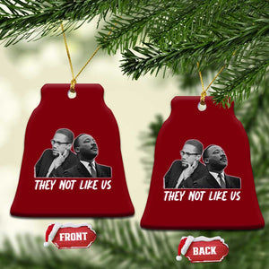 Malcolm X and MLK Ceramic Ornament They Not Like Us TS02 Print Your Wear