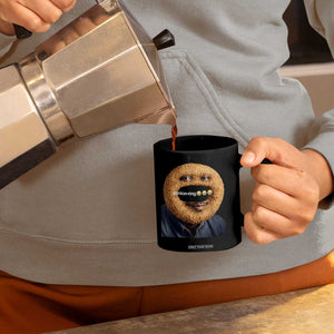 Funny Sonion Ring Cursed Meme Graphic Coffee Mug Surreal Deep Fried Onion Ring Joke TS02 Print Your Wear