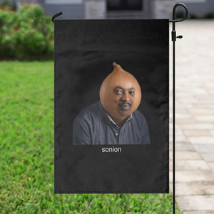 Viral Sonion Surreal Meme Garden Flag Funny Crying Onion Man Aesthetic Joke TS02 Print Your Wear