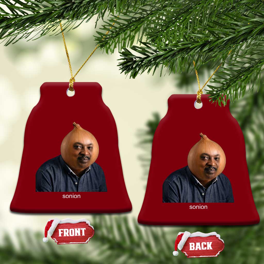 Viral Sonion Surreal Meme Ceramic Ornament Funny Crying Onion Man Aesthetic Joke TS02 Print Your Wear