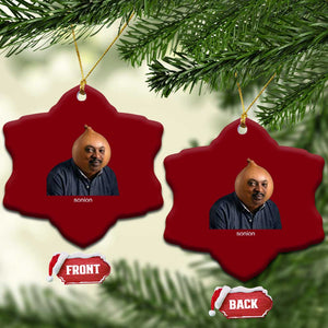 Viral Sonion Surreal Meme Ceramic Ornament Funny Crying Onion Man Aesthetic Joke TS02 Print Your Wear
