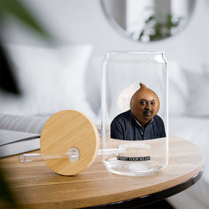 Viral Sonion Surreal Meme Glass Can Funny Crying Onion Man Aesthetic Joke TS02 Print Your Wear