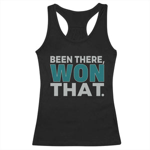 Been There Won That Racerback Tank Top Victory for Football Fans TS02 Black Print Your Wear