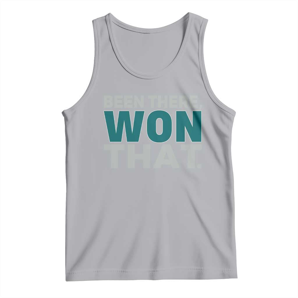 Been There Won That Tank Top Victory for Football Fans TS02 Athletic Heather Print Your Wear