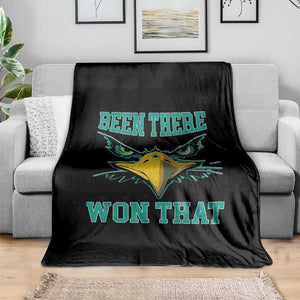 Been There Won That Throw Blanket Fierce Eagle Eyes TS02 Print Your Wear