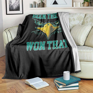 Been There Won That Throw Blanket Fierce Eagle Eyes TS02 Print Your Wear