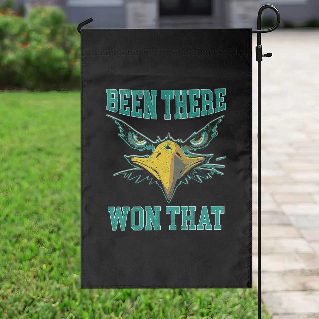 Been There Won That Garden Flag Fierce Eagle Eyes TS02 Print Your Wear