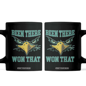 Been There Won That Coffee Mug Fierce Eagle Eyes TS02 Black Print Your Wear