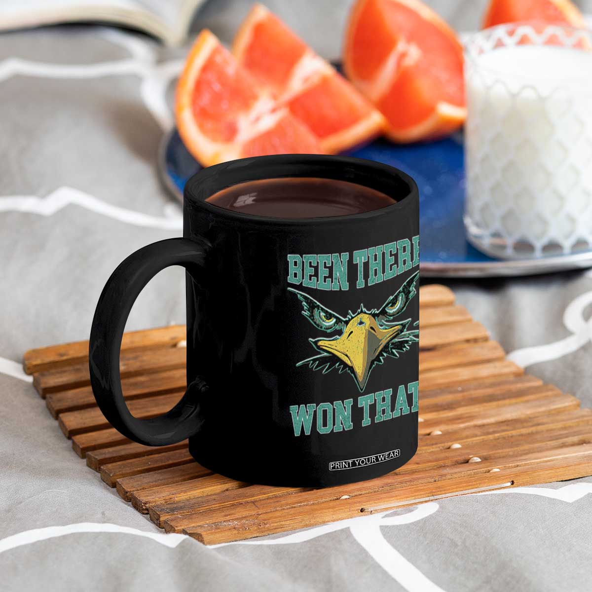 Been There Won That Coffee Mug Fierce Eagle Eyes TS02 Print Your Wear