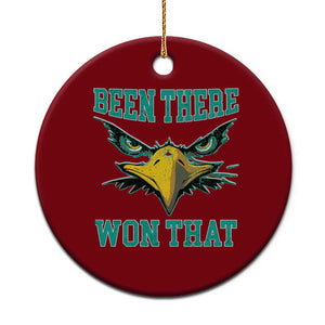 Been There Won That Ceramic Ornament Fierce Eagle Eyes TS02 1pc Red Print Your Wear
