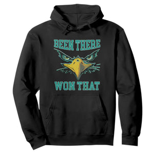 Been There Won That Hoodie Fierce Eagle Eyes TS02 Black Print Your Wear