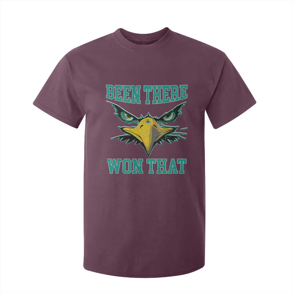 Been There Won That T Shirt For Kid Fierce Eagle Eyes TS02 Maroon Print Your Wear