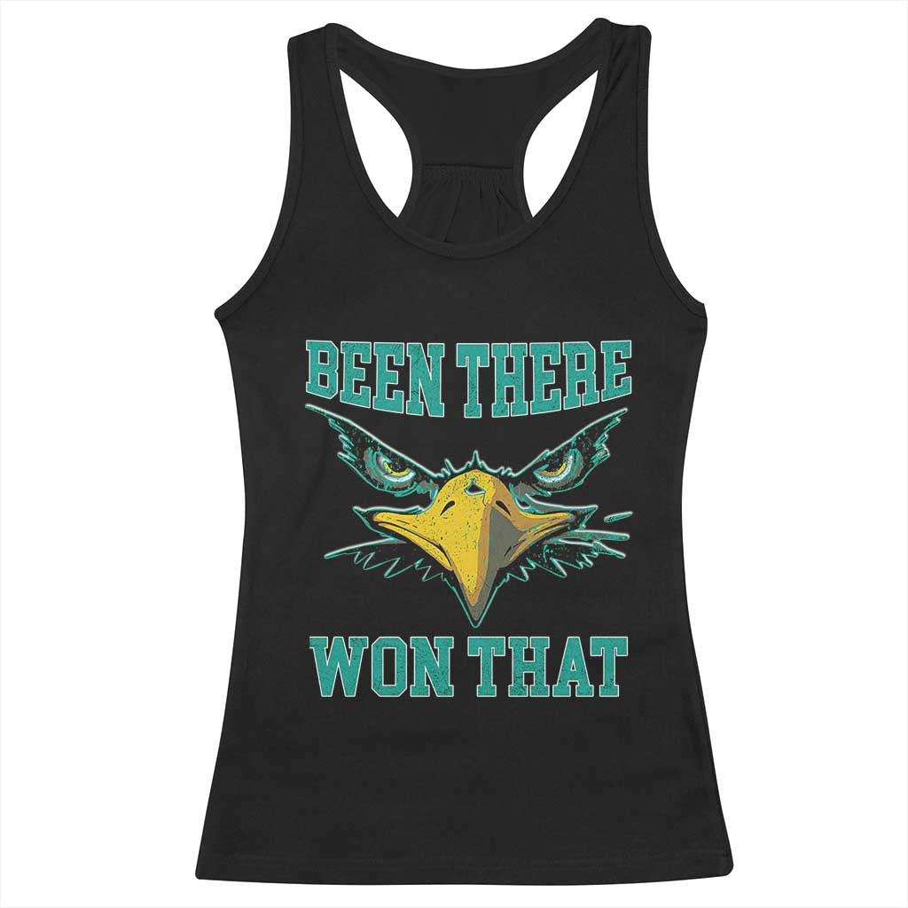 Been There Won That Racerback Tank Top Fierce Eagle Eyes TS02 Black Print Your Wear