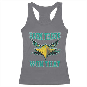 Been There Won That Racerback Tank Top Fierce Eagle Eyes TS02 Charcoal Print Your Wear