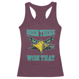 Been There Won That Racerback Tank Top Fierce Eagle Eyes TS02 Maroon Print Your Wear