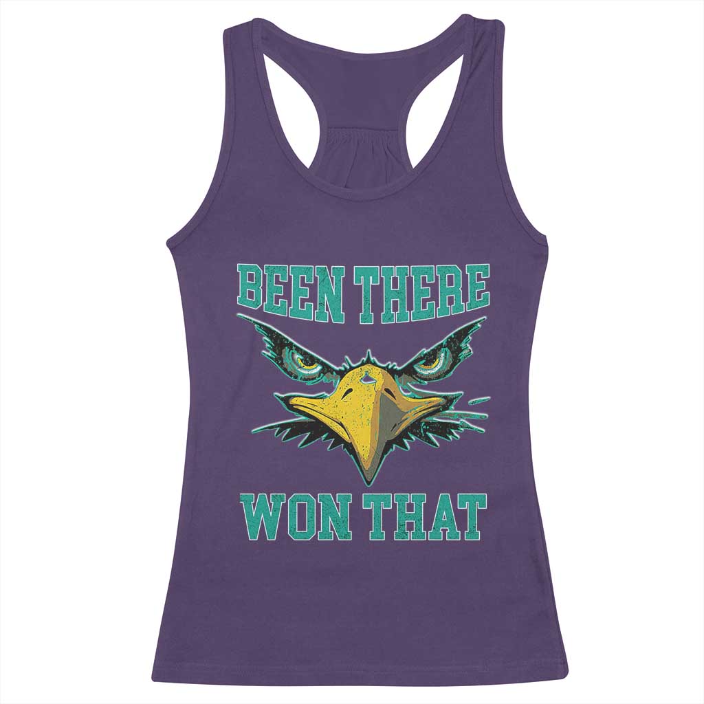 Been There Won That Racerback Tank Top Fierce Eagle Eyes TS02 Purple Print Your Wear