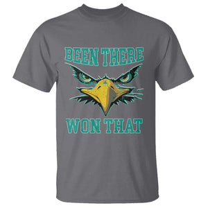 Been There Won That T Shirt Fierce Eagle Eyes TS02 Charcoal Print Your Wear