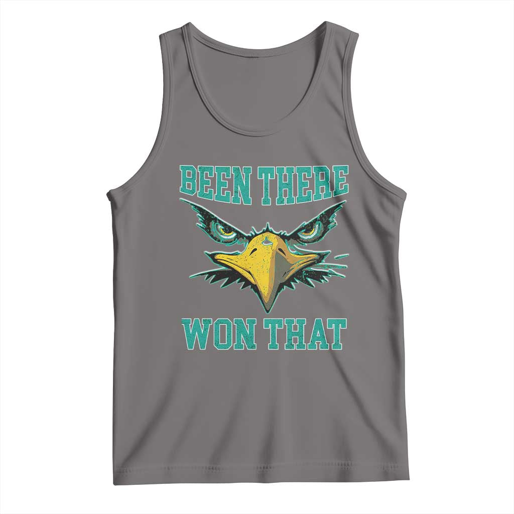 Been There Won That Tank Top Fierce Eagle Eyes TS02 Deep Heather Print Your Wear