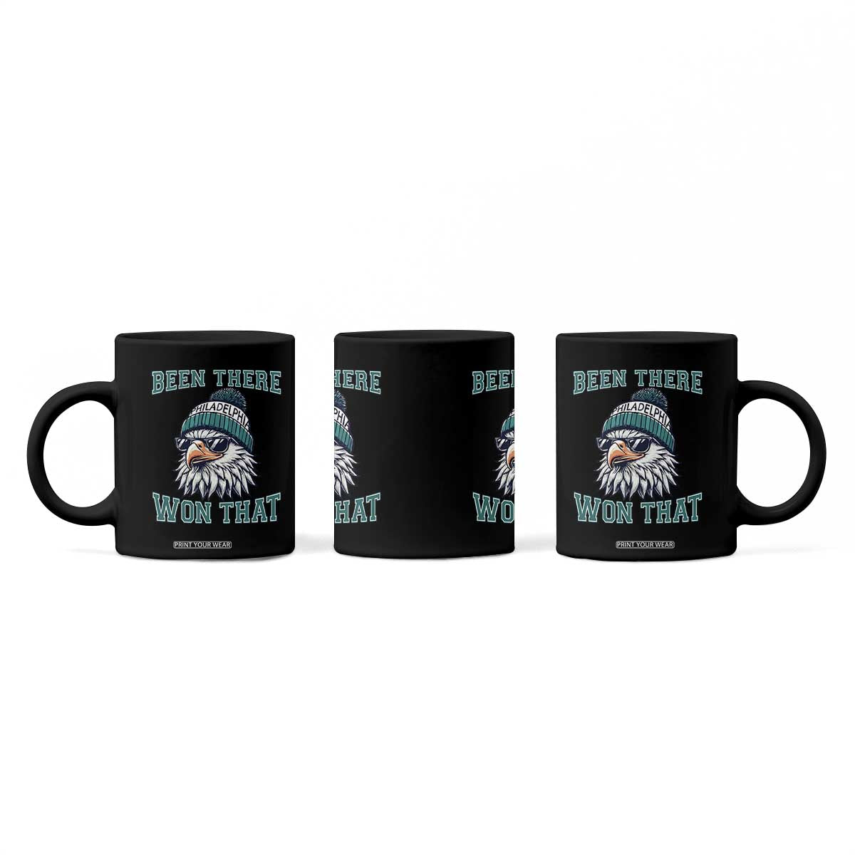 Been There Won That Fierce Eagle Graphic Coffee Mug TS02 Print Your Wear