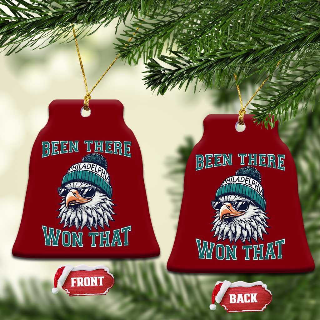 Been There Won That Fierce Eagle Graphic Ceramic Ornament TS02 Print Your Wear