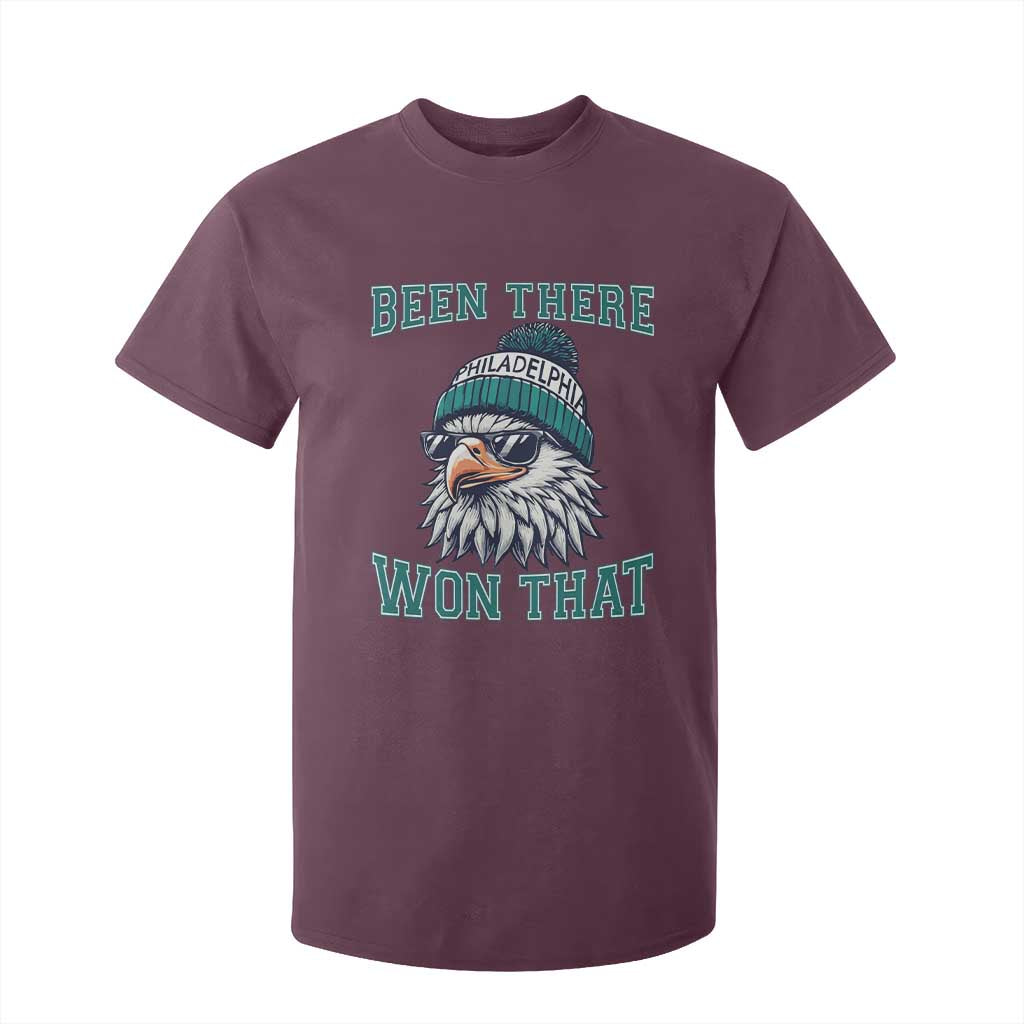 Been There Won That Fierce Eagle Graphic T Shirt For Kid TS02 Maroon Print Your Wear