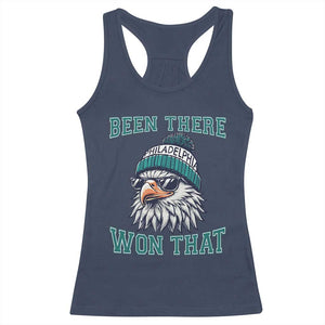 Been There Won That Fierce Eagle Graphic Racerback Tank Top TS02 Navy Print Your Wear