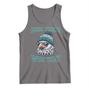 Been There Won That Fierce Eagle Graphic Tank Top TS02 Deep Heather Print Your Wear