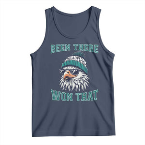 Been There Won That Fierce Eagle Graphic Tank Top TS02 Navy Print Your Wear