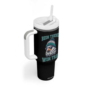 Been There Won That Fierce Eagle Graphic Tumbler With Handle TS02 Print Your Wear