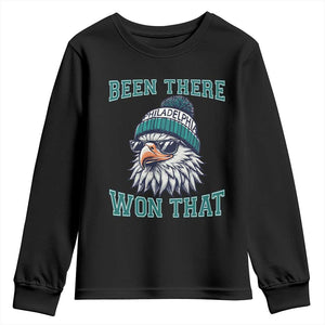 Been There Won That Fierce Eagle Graphic Youth Sweatshirt TS02 Black Print Your Wear