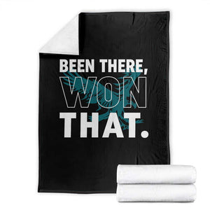 Been There Won That Throw Blanket Game Day Champions Sport Fans TS02 Black Print Your Wear