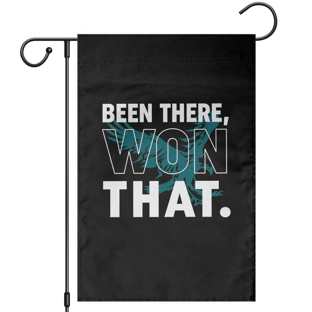 Been There Won That Garden Flag Game Day Champions Sport Fans TS02 Black Print Your Wear