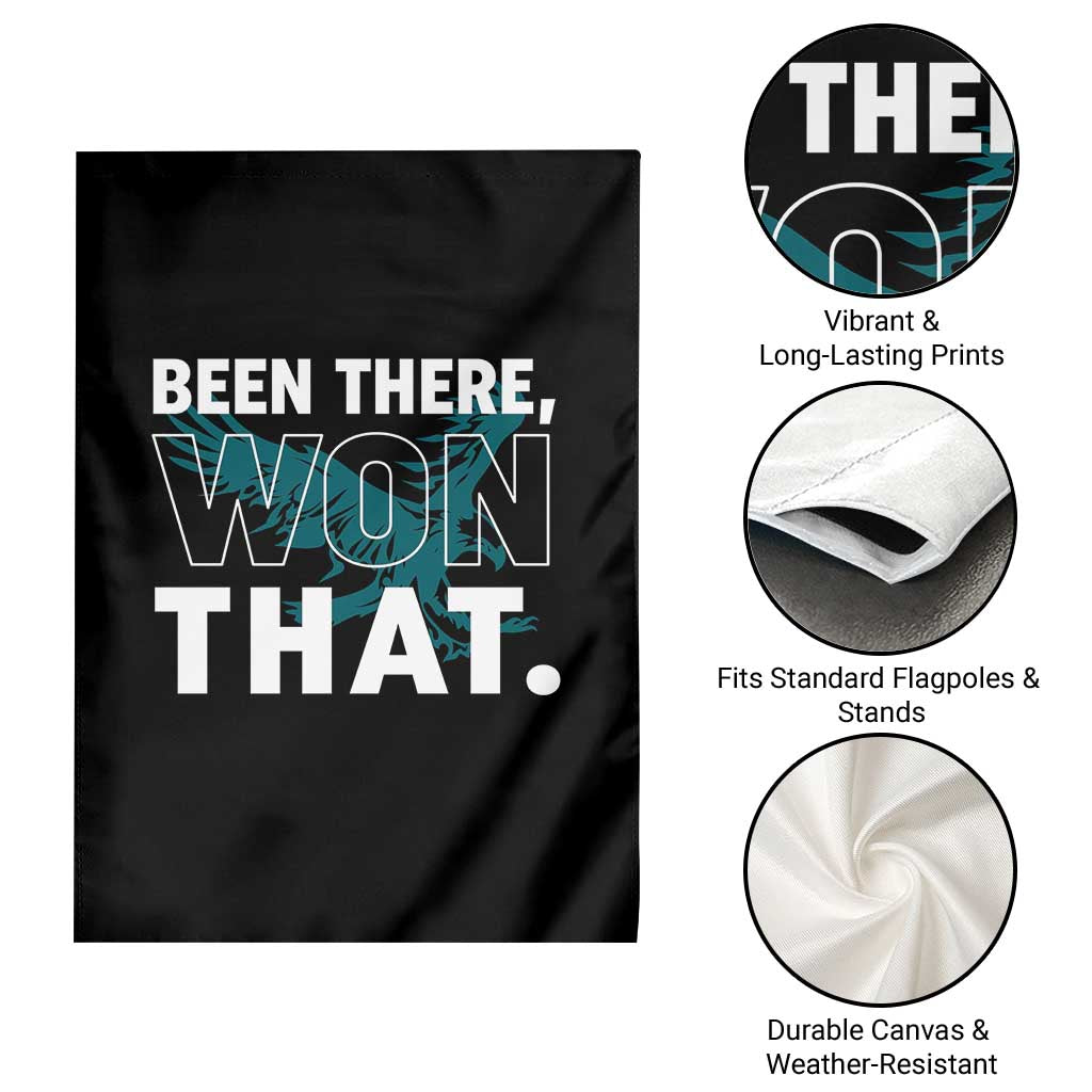 Been There Won That Garden Flag Game Day Champions Sport Fans TS02 Print Your Wear
