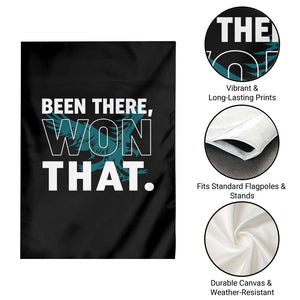 Been There Won That Garden Flag Game Day Champions Sport Fans TS02 Print Your Wear