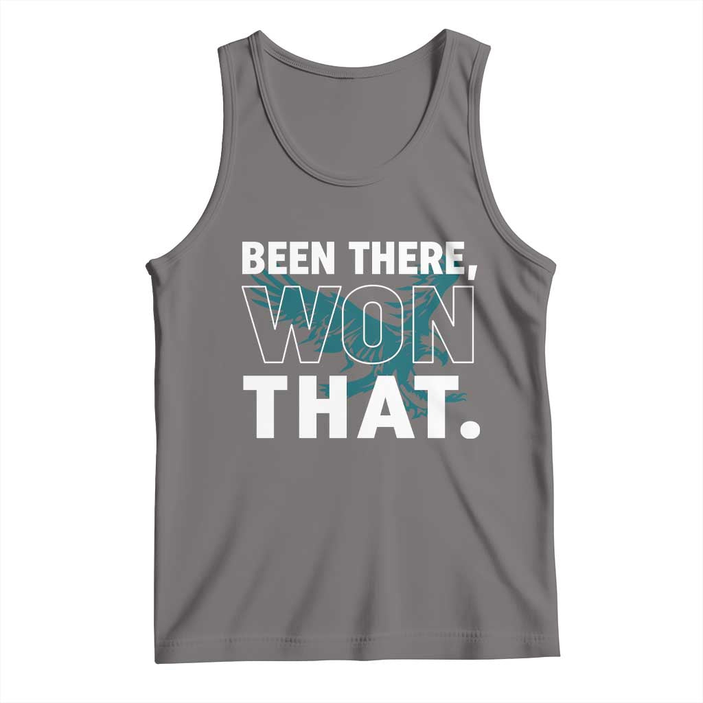 Been There Won That Tank Top Game Day Champions Sport Fans TS02 Deep Heather Print Your Wear