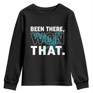 Been There Won That Youth Sweatshirt Game Day Champions Sport Fans TS02 Black Print Your Wear