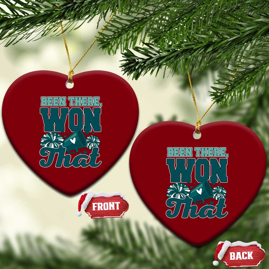 Been There Won That Cheer Spirit Ceramic Ornament Game Day Champions Sport Fans TS02 Print Your Wear