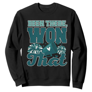 Been There Won That Cheer Spirit Sweatshirt Game Day Champions Sport Fans TS02 Black Print Your Wear
