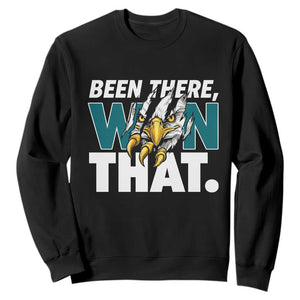 Been There Won That Fierce Eagle Sweatshirt Game Day Champions Sport Fans TS02 Black Print Your Wear