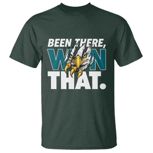 Been There Won That Fierce Eagle T Shirt Game Day Champions Sport Fans TS02 Dark Forest Green Print Your Wear