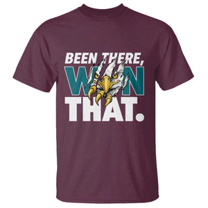 Been There Won That Fierce Eagle T Shirt Game Day Champions Sport Fans TS02 Maroon Print Your Wear