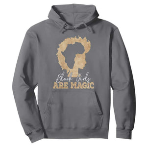 Black History Month Hoodie Black Girls Are Magic Melanin TS02 Charcoal Printyourwear