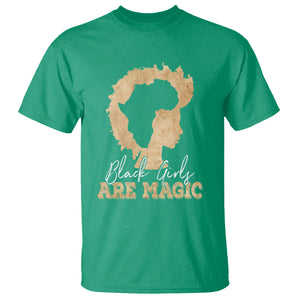 Black History Month T Shirt Black Girls Are Magic Melanin TS02 Irish Green Printyourwear