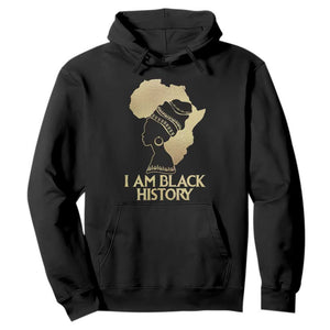 I Am Black History Month Hoodie African American For Womens Girls TS02 Black Printyourwear