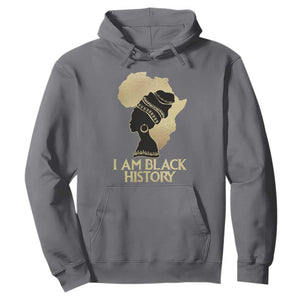 I Am Black History Month Hoodie African American For Womens Girls TS02 Charcoal Printyourwear