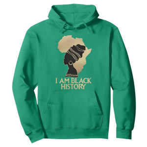 I Am Black History Month Hoodie African American For Womens Girls TS02 Irish Green Printyourwear